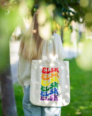 Elsk totebag - natur
