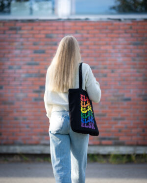 Elsk totebag - svart